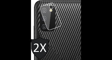 Camera Screenprotector geschikt voor Samsung A02s - 2x Screen Protector Glas