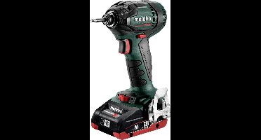 Metabo SSD 18 LTX 200 BL 18V LiHD accu slagschroevendraaier set (2x 4.0Ah accu) in koffer - koolborstelloos