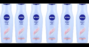 Nivea Shampoo - Daily Shine - 6 x 250 ml - Voordeelverpakking