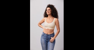 Amoena Prothese Bh Zonder Beugel Becky SB Off white - maat XXL