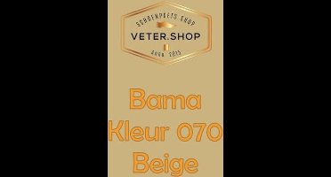 Bama G56 schoen creme voor glad leer - 50ml schoenpoets - 070 beige