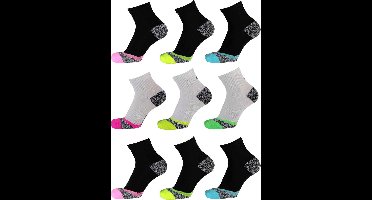 Xtreme sportsokken assorti kleuren 9 paar maat 35-38