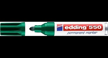 Viltstift edding 550 rond 3-4mm groen