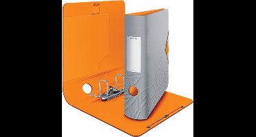 Leitz 180° Active Urban Chic PP Ordner Voor 500 Vel - Map voor A4 Documenten - Rugbreedte Van 82 mm - Donkergrijs