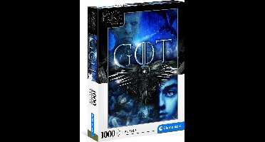 Clementoni Puzzels voor volwassenen - Game of Thrones, Puzzel 1000 Stukjes, 10+ jaar - 39589