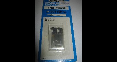 Olfa 5 stuks reserve Haakmesjes PB450