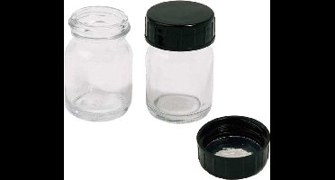 Revell Hobbyverf - 38300 Empty Glas Bottle with Lid for Painting Verf potje