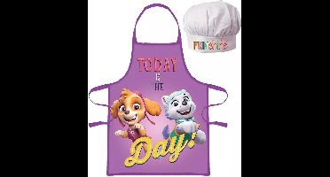 Paw Patrol kookschort + koksmuts - Kinderen - Cadeau - Verjaardag