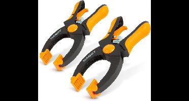 2x Spanklem - Professionele Lijmklemmen - Snelspanklem - 100N - Max. 51MM - BPK