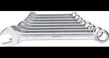 Gedore 6092850 Ring-steeksleutelset 8-delig Sleutelbreedte (metrisch) 8 - 19 mm