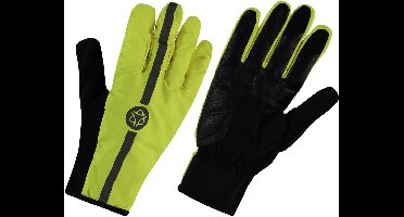AGU Tech Regen Handschoenen Commuter - Neon Geel - XS