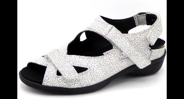 Durea Vrouwen Leren  80007409 / Damesschoenen 7258 218 H - Wit - Maat 41.5