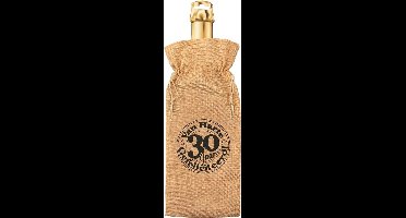 Cadeauverpakking - fles - 30 Jaar - Jute - 42 cm - Paper Dreams
