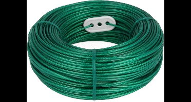 Metaltex - Waslijn 80m met stalen kern - Waslijndraad - Handig voor veel was