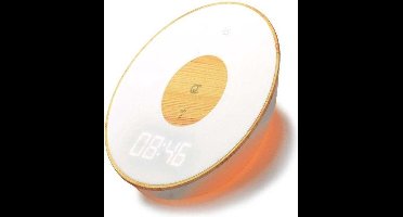 FlinQ Wireless QI Clock Light