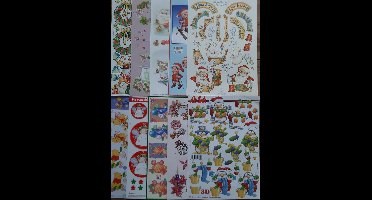Top-Hobby Knipvellen Kerst - Voor kaarten en scrapbook - A4 formaat