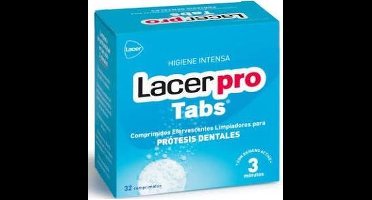 Lacer Protabs Dental Prosthesis Cleaning Tablets 32uts