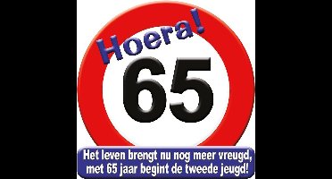 Huldeschild - 65 jaar