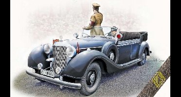 ACE Modelbouwpakket Militaire voertuigen - 72577 MB-770K Offener Tourenwagen Arm. Cabriol Reichskanzler Plastic - 1:72 - Modelbouw