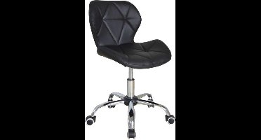 Bureaustoel modern design - directiestoel - hoogte verstelbaar - zwart