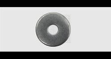 Spatbordschijf Binnendiameter: 4.3 Mm M10 Rvs A2 100 Stuks