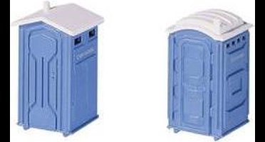 H0 Mobiele toiletten Bouwpakket