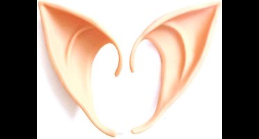 Hiden - Cosplay Elfen oren - Elven Ears - Cosplay Anime - Elfen oren - Elf Ears - Carnaval - Halloween | Licht Beige