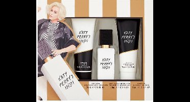 Katy Perry INDI Giftset – 30 ml Eau de Parfum + Shower Gel + Body Lotion – Dames