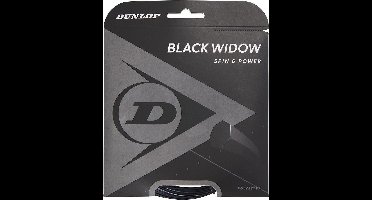 Black widow tennis snaar (zwart) 12 meter 1.26 mm