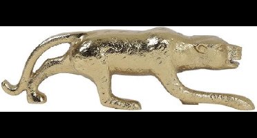 Light & Living - ornament - leopard - luipaard - goud - beeldje