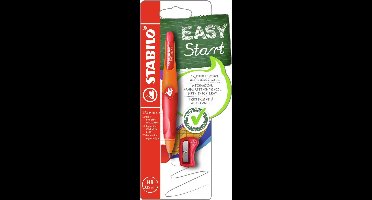 STABILO EASYergo 3.15 - Ergonomisch Vulpotlood - Rechtshandig - Navulbaar - Oranje/Rood - Extra Dikke Potloodvulling 3,15 mm