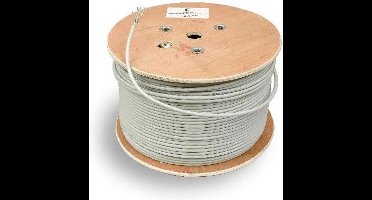FTP (UTP) Cat.6a LSNH Belden 10GXE00D grijs 305 meter haspel / 10 Gbps Netwerkkabel / Internet Kabel / LAN kabel