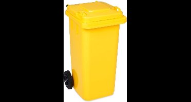 Kliko / mini container 120 liter - Geel