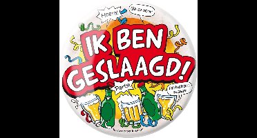 Paperdreams - Button XL - Geslaagd