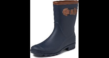 Gevavi boots - Laura Dameslaars - Dames regenlaarzen - PVC blauw - Maat 39
