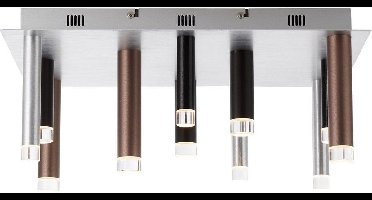 Brilliant CEMBALO - Plafondlamp - Bruin