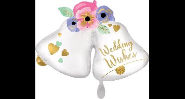 Amscan Ballon Wedding Bells Folie Xxl