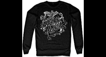 DC Comics Batman Sweater/trui -2XL- Inked Dark Knight Zwart
