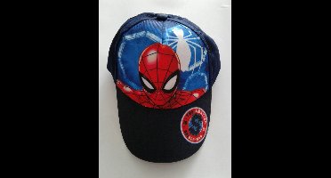 Spider-man pet/cap blauw maat 54