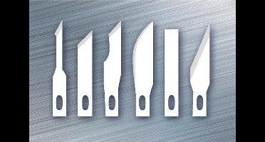 Westcott reservemesjes scalpel - diverse maten - AC-E73001