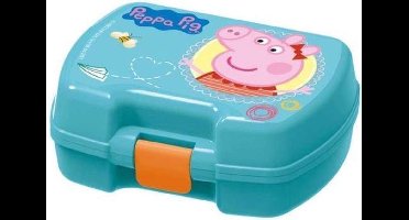 Nickelodeon Koekendoosje Peppa Pig Junior 11 X 8 Cm Blauw