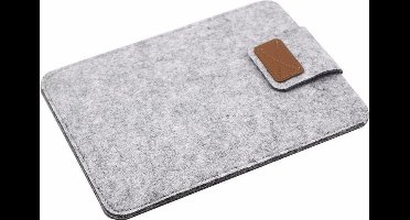 Geschikt voor iPad Sleeve voor iPad 9.7 | 10.2 | 10.5 inch | 10.9 - grijs