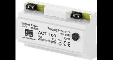 BLOCK ACT 25 Veiligheidstransformator 1 x 230 V/AC 1 x 24 V/AC 25 VA 1.041 A