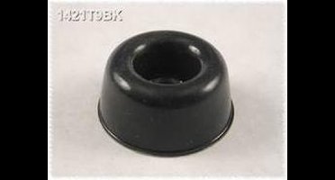 Hammond Electronics 1421T9BK Apparaatvoet Zelfklevend, Rond Zwart (Ø x h) 22.3 mm x 10.2 mm 24 stuk(s)