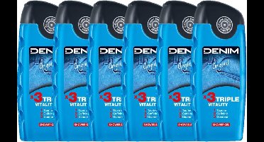 Denim Douchegel Original - 6 x 250 ml