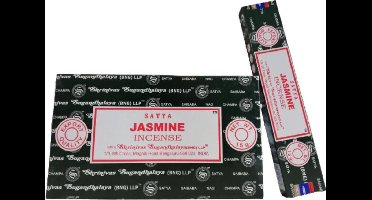 2 pakjes - Jasmijn - Wierook - Satya - Satya Wierook – Satya Nag Champa - Jasmijn - Jasmine - 15 gram per doosje