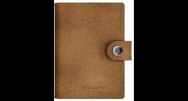 Lite Wallet - zaklamp - pasjeshouder - leer - draadloos opladen - RFID - Karamel