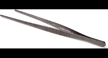 YAKINIKU Pincet RECHT - 30,5 cm - RVS - Kookpincet - Vaatwasserbestendig - Shichirin & Kamado