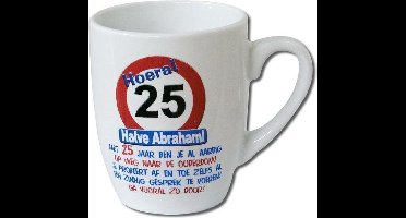 Tekstmok 25 halve Abraham