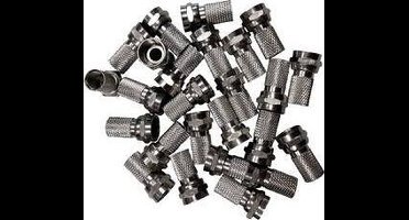 F-stekkerset Kabeldiameter: 7 mm